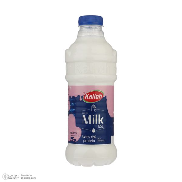 شیر کم چرب 6 درصد پروتئین کاله - 900 میلی لیتر 