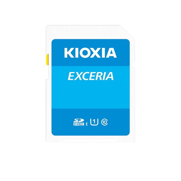 کارت حافظه کیوکسیا مدل EXCERIA کلاس 10 استاندارد UHS-1 سرعت 100MBps ظرفیت 256 گیگابایت