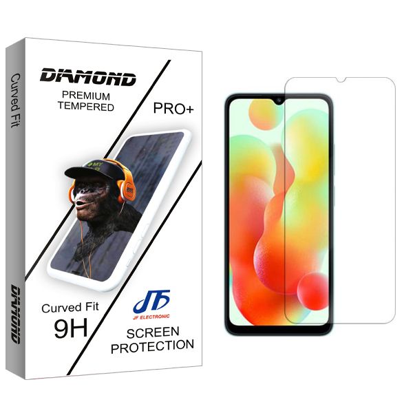محافظ صفحه نمایش جی اف مدل Diamond  مناسب برای گوشی موبایل شیائومی Redmi 10C