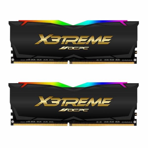 رم دسکتاپ DDR4 دو کاناله 3600 مگاهرتز X3 RGB - CL18  او سی پی سی مدل MMX3A2K32GD436C18BU ظرفیت 32 گیگابایت