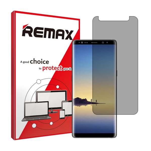 محافظ صفحه نمایش حریم شخصی  ریمکس مدل HyPRV مناسب برای گوشی موبایل سامسونگ Galaxy Note8 