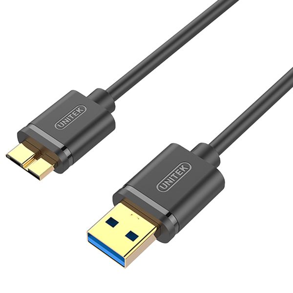 کابل تبدیل USB 3.0 به Micro-B یونیتک مدل Y-C463GBK طول 2 متر