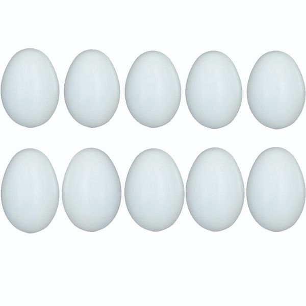 تخم مرغ تزیینی مدل پلاستیکی بسته 10عددی