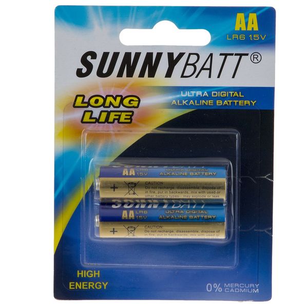 باتری قلمی سانی بت مدل Ultra Digital Alkaline بسته 2 عددی
