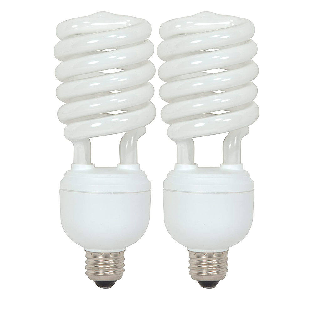 لامپ کم مصرف 50 وات لامپ نور مدل پیچی پایه E27  بسته 2 عددی