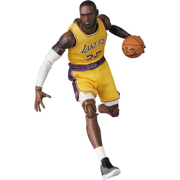 اکشن فیگور مافکس مدل لبرون جیمز LeBron James Lakers مجموعه 2 عددی