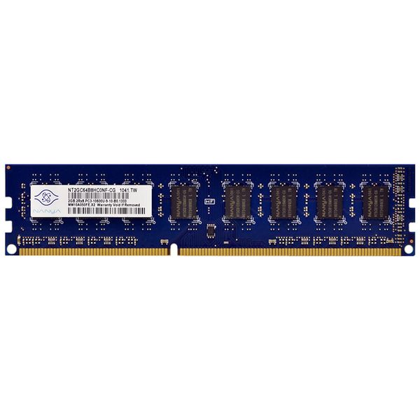 رم دسکتاپ DDR3 تک کاناله 1333 مگاهرتز CL9 نانیا مدل NT2GC64B8HC0NF-CG ظرفیت 2 گیگابایت