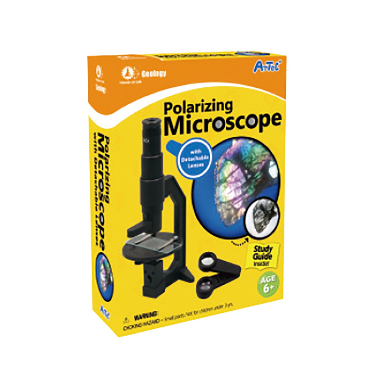 بسته آموزشی آرتک مدل میکروسکوپ پلاریزان همراه با کتاب