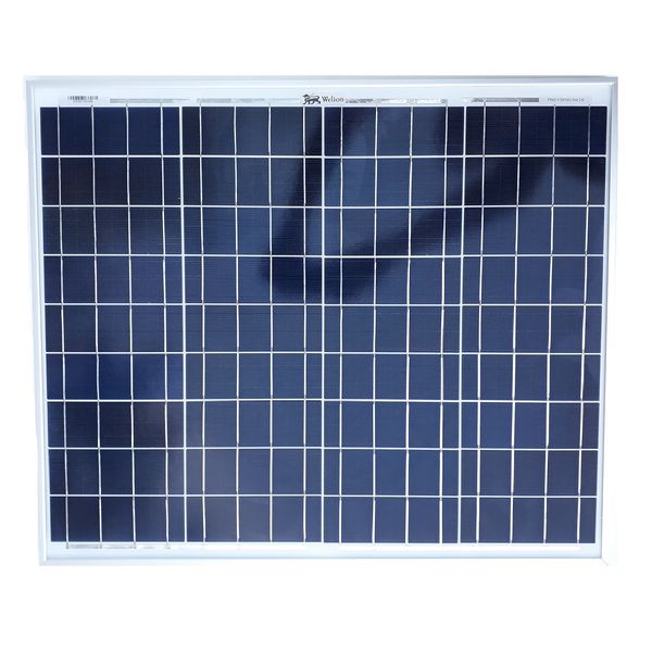 پنل خورشیدی ویلیون 50 وات مدل 002 بسته 2 عددی