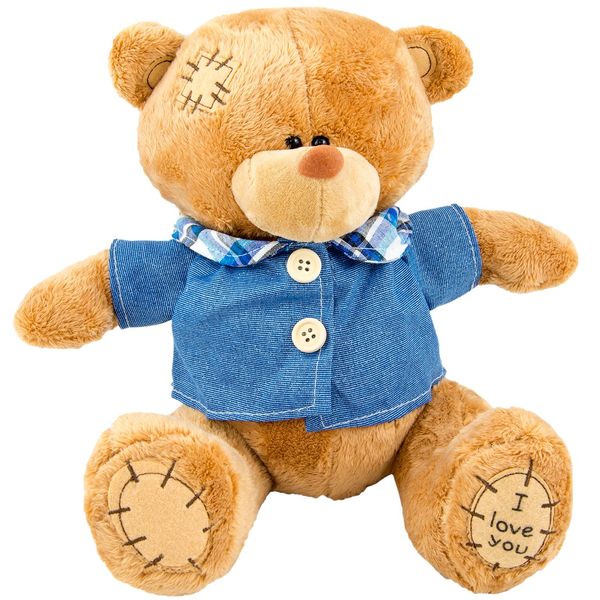 عروسک خرس می تو یو مدل لباس سرمه ای