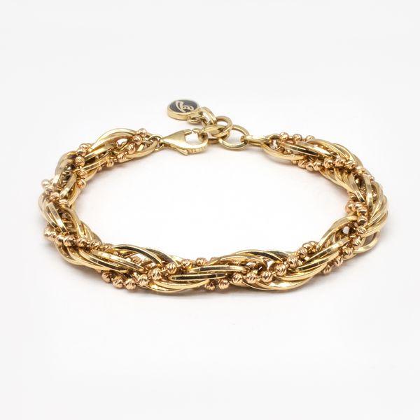 دستبند طلا 18 عیار زنانه سهی مدل SV01