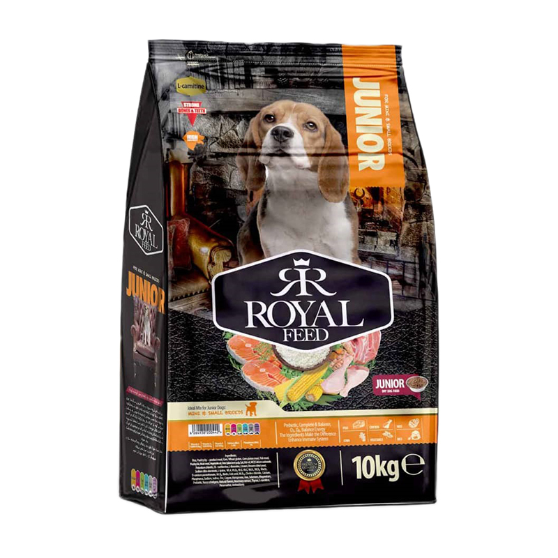 غذای خشک سگ رویال فید مدل MIni Junior وزن 10 کیلوگرم