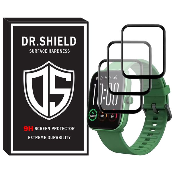 محافظ صفحه نمایش دکترشیلد مدل DR-PM مناسب برای ساعت هوشمند شیائومی Haylou GST Lite بسته سه عددی