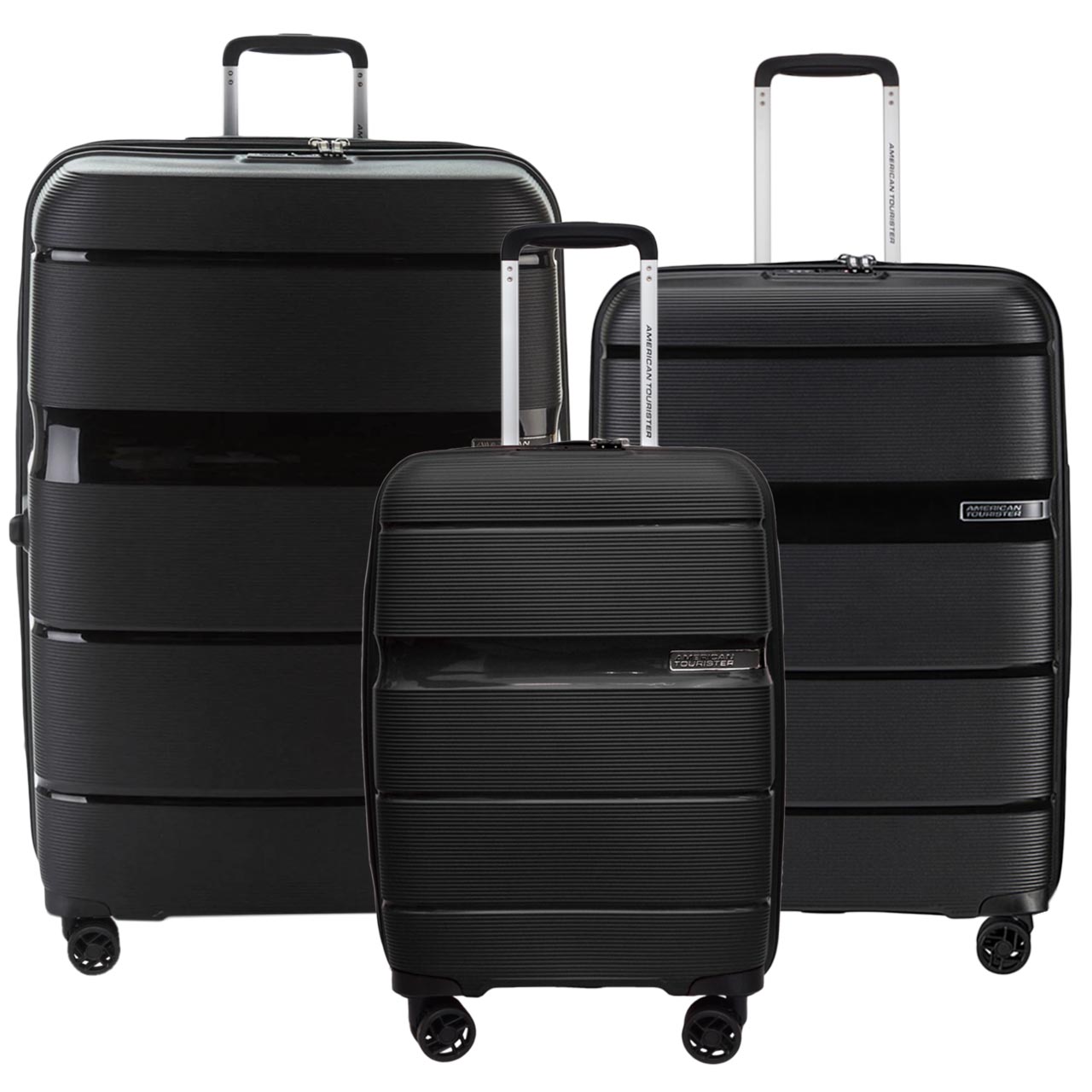 مجموعه سه عددی چمدان امریکن توریستر مدل LINEX GH1