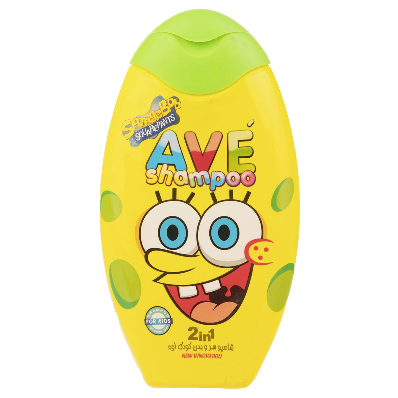 شامپو سر و بدن کودک اوه مدل 2in1 Sponge Bob مقدار 280 گرم