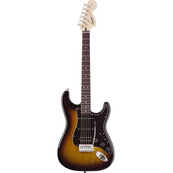 گیتار الکتریک فندر مدل Squier Affinity Startocaster HSS With فندر Frontman Brown Sunburst سایز 4/4