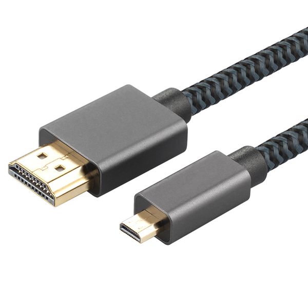 کابل تبدیل Micro HDMI به HDMI کابل HDMI یو اِل‌ تی یونیت مدل 4k طول 3 متر 