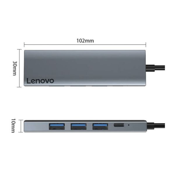 هاب 5 پورت USB-C لنوو مدل S705