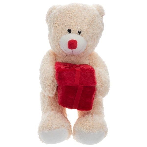 عروسک خرس با جعبه هدیه آنه پارک مدل PK8364 سایز 3