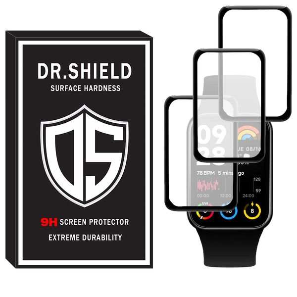 محافظ صفحه نمایش دکتر شیلد مدل DR_PM مناسب برای ساعت هوشمند شیائومی Mi Band 8 Pro بسته 3 عددی