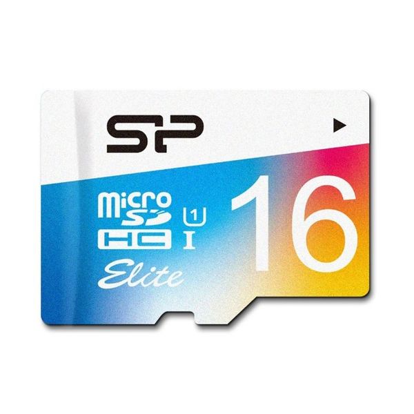 کارت حافظه microSDHC سیلیکون پاور مدل Color Elite کلاس 10 استاندارد UHC-I U1 سرعت 85MBps ظرفیت 16 گیگابایت