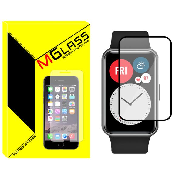 محافظ صفحه نمایش نانو ام‌گلس مدل Pmma-MG مناسب برای ساعت هوشمند هواوی Watch Fit