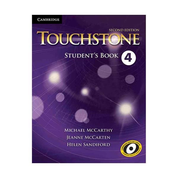 کتاب Touchstone 2nd 4 SB+WB+CD اثر Michael McCarthy انتشارات جنگل