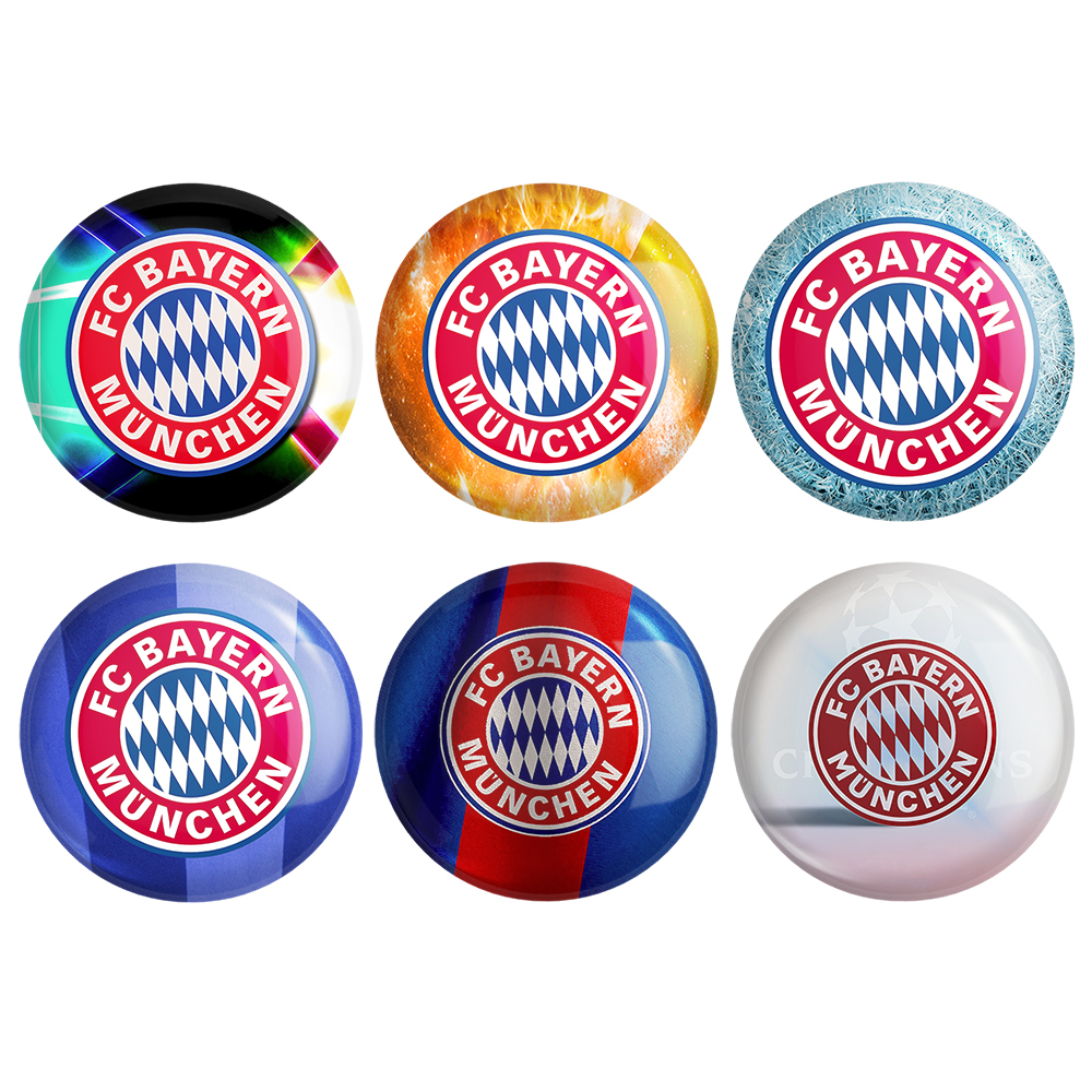 مگنت خندالو طرح باشگاه بایرن مونیخ FC Bayern Munich کد 1721A مجموعه 6 عددی