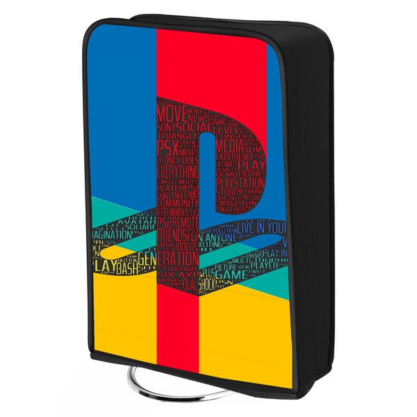 کاور محافظ پلی استیشن 5 اسلیم مدل PS5 logo Color