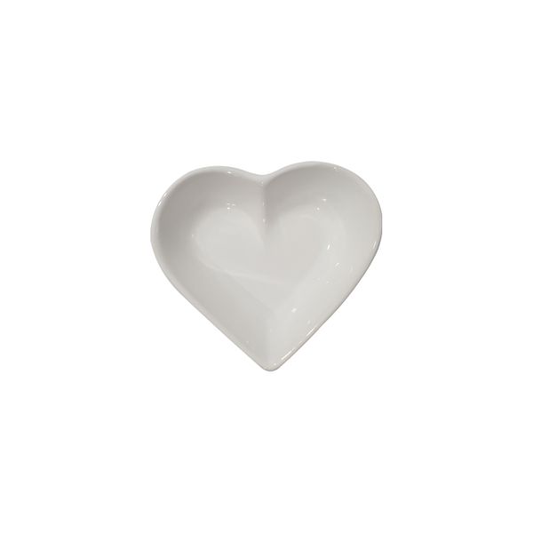 سرویس صبحانه خوری 14 پارچه کرامیکا مدل قلبی دو رنگ 