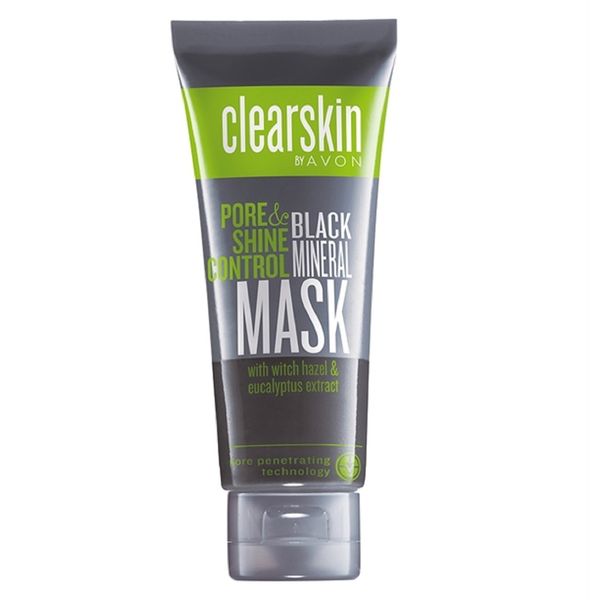 ماسک آون مدل Clearskin Pore and Shine Control Black Mineral Mask حجم 75 میلی لیتر