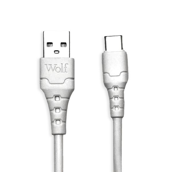 کابل تبدیل USB به USB-C ولف مدل A102 طول 1 متر