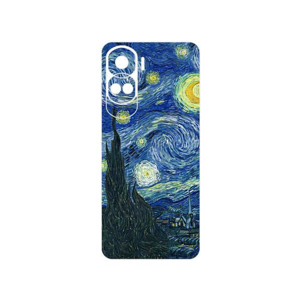 برچسب پوششی ماهوت مدل The Starry Night of van Gogh مناسب برای گوشی موبایل آنر 90 Lite