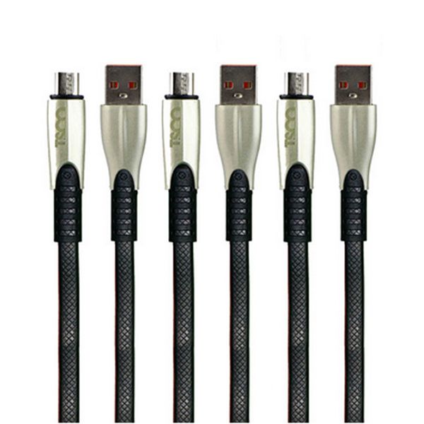 کابل تبدیل USB به microUSB تسکو مدل TC A70 طول 1 متر بسته 3عددی