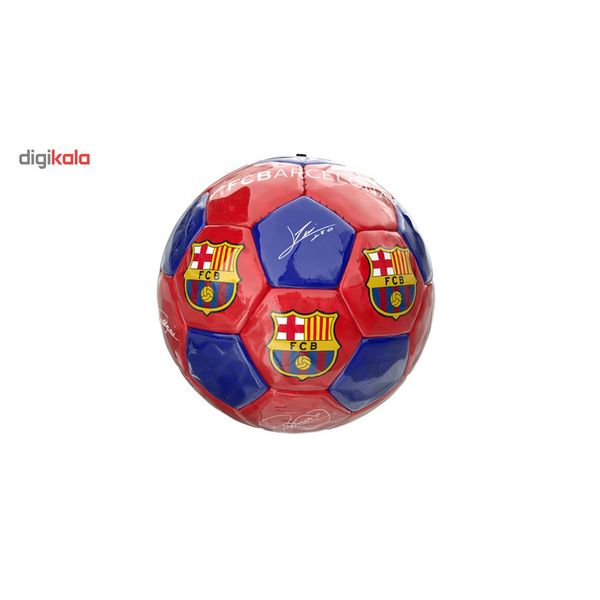 توپ فوتبال مدل بارسلونا سایز 4 سایز 3