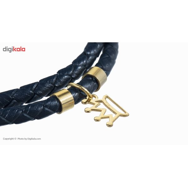 دستبند طلا 18 عیار زنانه رزا مدل BW152