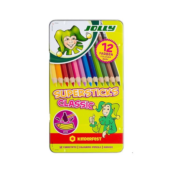 مداد رنگی 12 رنگ جولی مدل 0500-3000