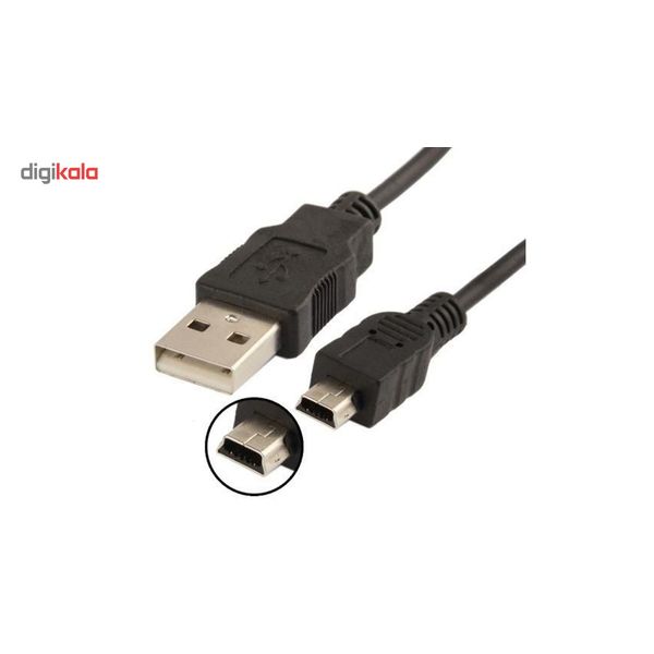 کابل تبدیل USB به Mini USB مدل st-m به طول0.3 متر