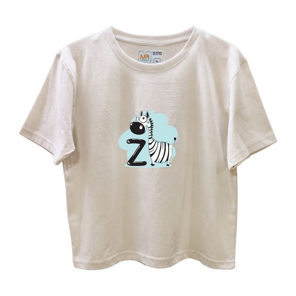 تی شرت زنانه مسترمانی مدل گورخر-zebra