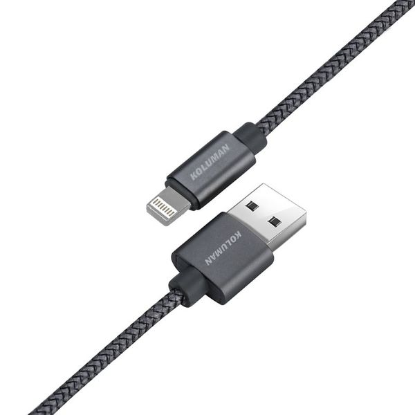 کابل تبدیل USB به لایتنینگ کلومن مدل DK - 19 طول 2 متر