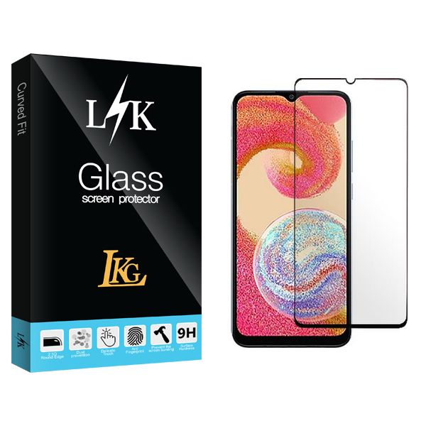 محافظ صفحه نمایش شیشه ای ال کا جی مدل LK مناسب برای گوشی موبایل سامسونگ Galaxy A04e