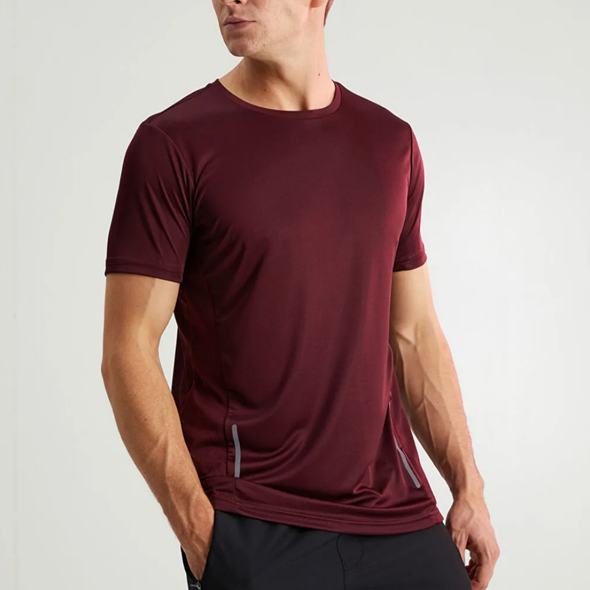 تی شرت ورزشی مردانه ال سی وایکیکی مدل ZIP