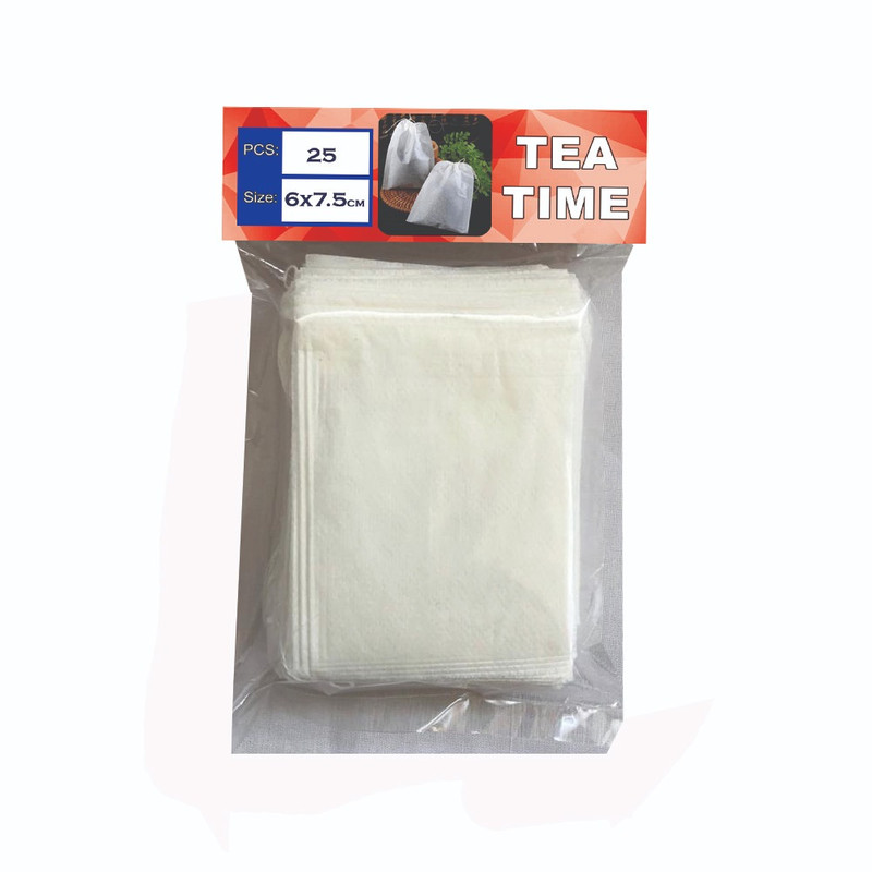 فیلتر چای مدل نخدار small  بسته 25 عددی