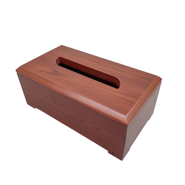 جعبه دستمال کاغذی مدل پایه چوبی درب دار