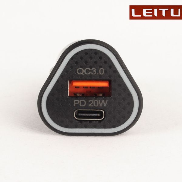 شارژر فندکی 20 وات لیتو مدل LC-C14 به همراه کابل USB-C