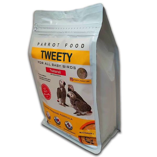 غذای کمکی طوطی سانان و پرندگان توئیتی کد SRK2000 وزن 2 کیلوگرم