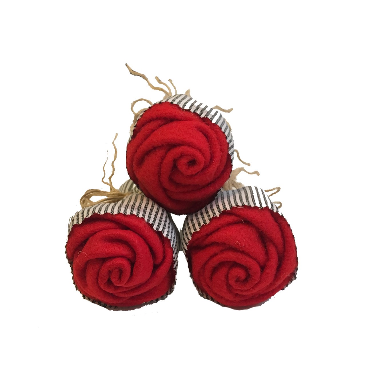 گل مصنوعی بانیبو مدل Rose Flower مجموعه 3 عددی