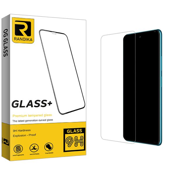 محافظ صفحه نمایش شیشه ای راندیکا مدل Randika Glass MIX مناسب برای گوشی موبایل شیائومی Poco X3 \ X3 Pro \ X3 GT \ X3 NFC \ X3 5G \ F3 5G \ F3