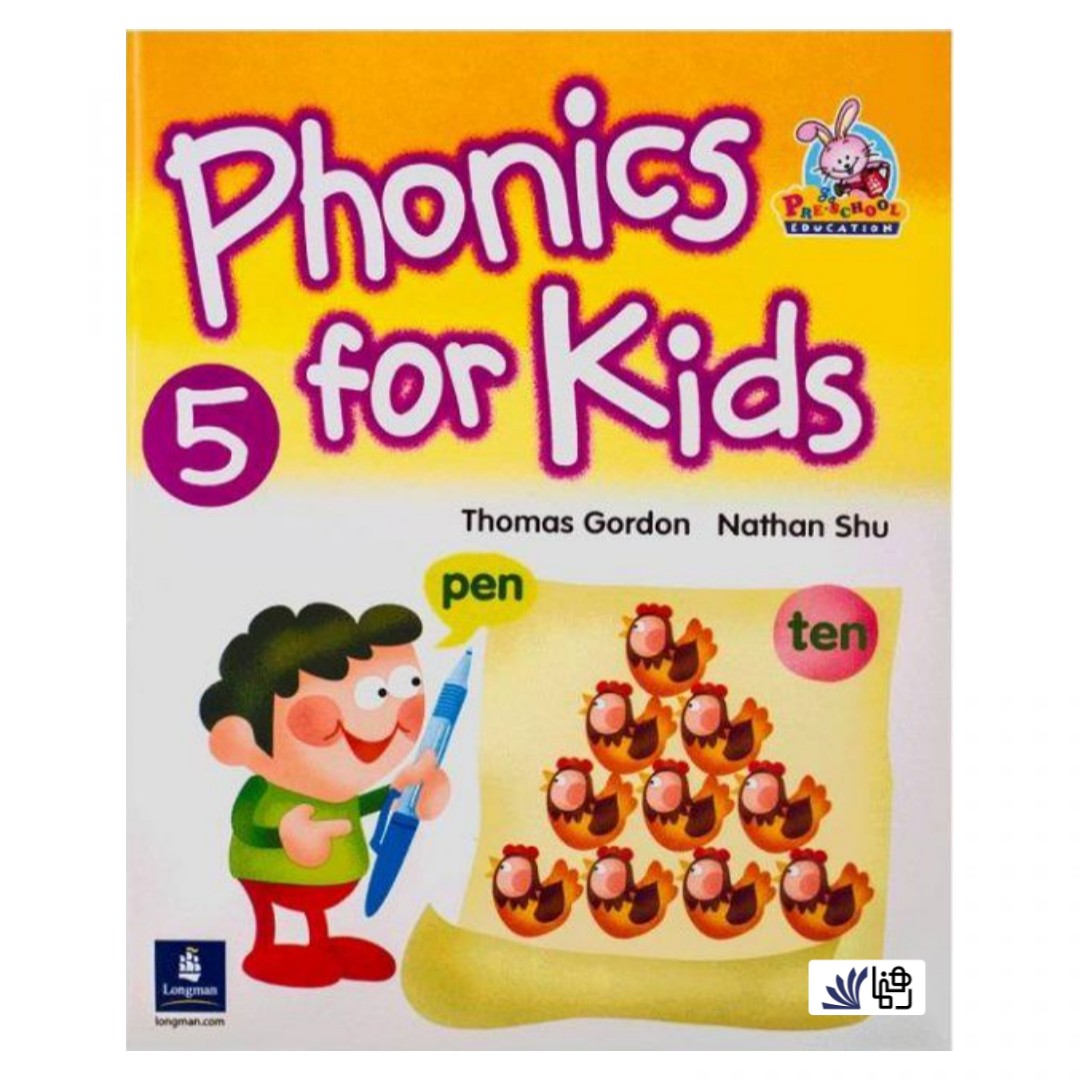 کتاب Phonics For Kids 5 اثر Nathan Shu انتشارات رهنما 