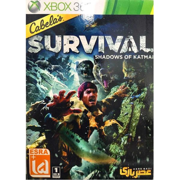 بازی Cabela s Survival Shadows of Katmai مخصوص Xbox 360